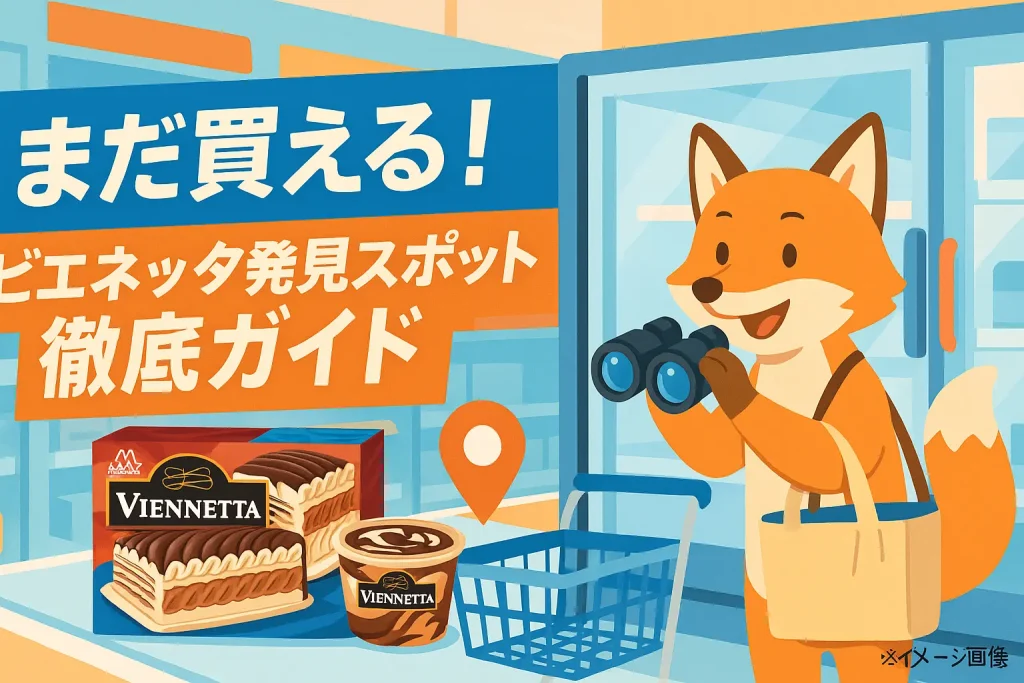 ビエネッタ発見スポット